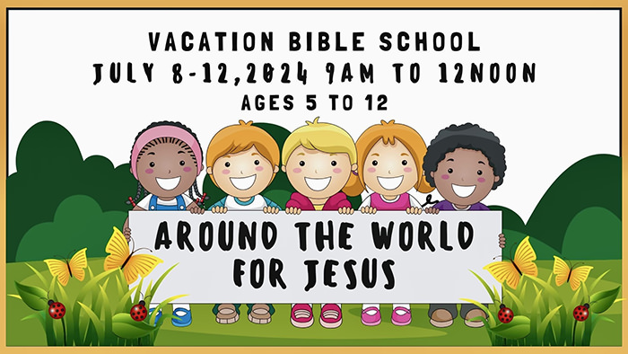 The Vacation Bible School 2024 invitation